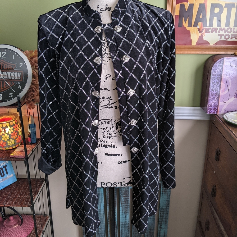 JBS LTD velvet jacket
